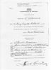 Mary Augusta (Schoppe) Hillbrich Oath of Allegiance