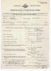 Ronald George Hillbrick enlistment certificate into the Army WW2