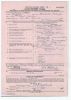Ronald George Hillbrick's second enlistment certificate into the Army WW2