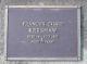 Frances Cissie (Peter) Kershaw Headstone