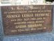 Arnold Leslie Brisbane and Sarah (Anderson) Brisbane Headstone